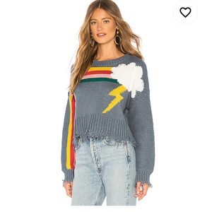 WILDFOX RAINBOW STORM SWEATER